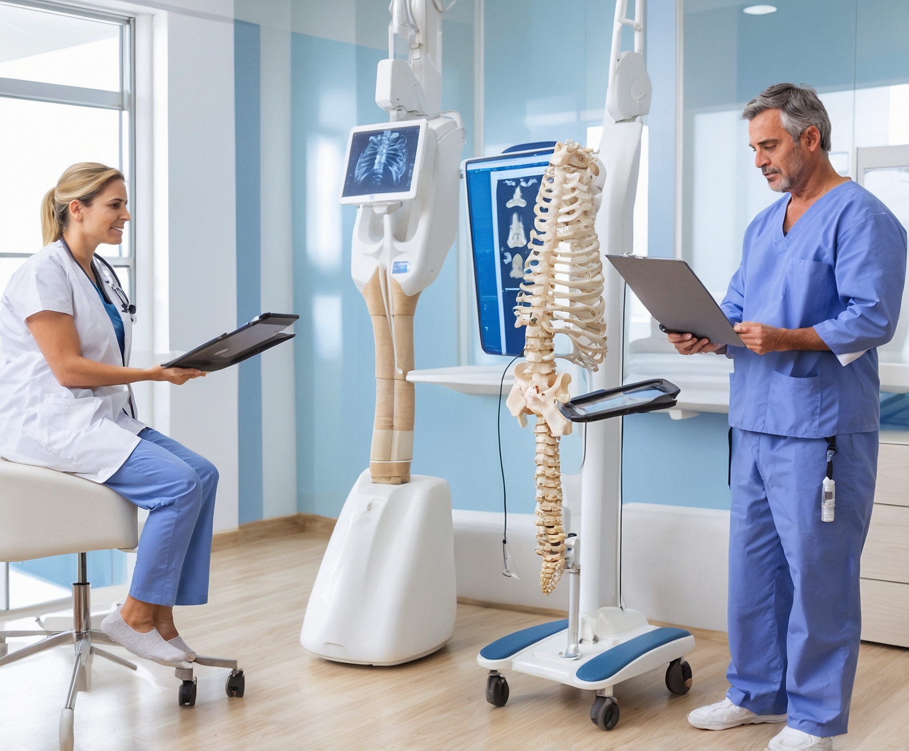 Rehabilitación postoperatoria de columna.